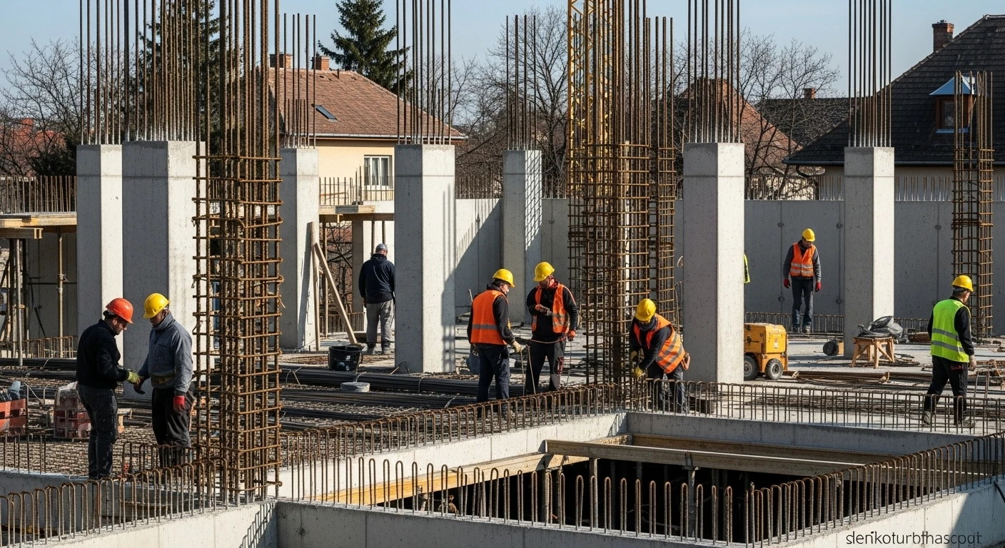 Mikor kell statikai terv? Építkezési útmutató 2026-ra 2 Családi ház építése statikai terv alapján teherhordó szerkezettel